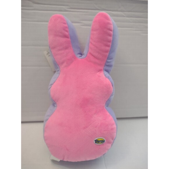 2024 PEEPS 12" Tall PINK & PURPLE Plush Easter Bunny w/ Tag - Picture 3 of 7